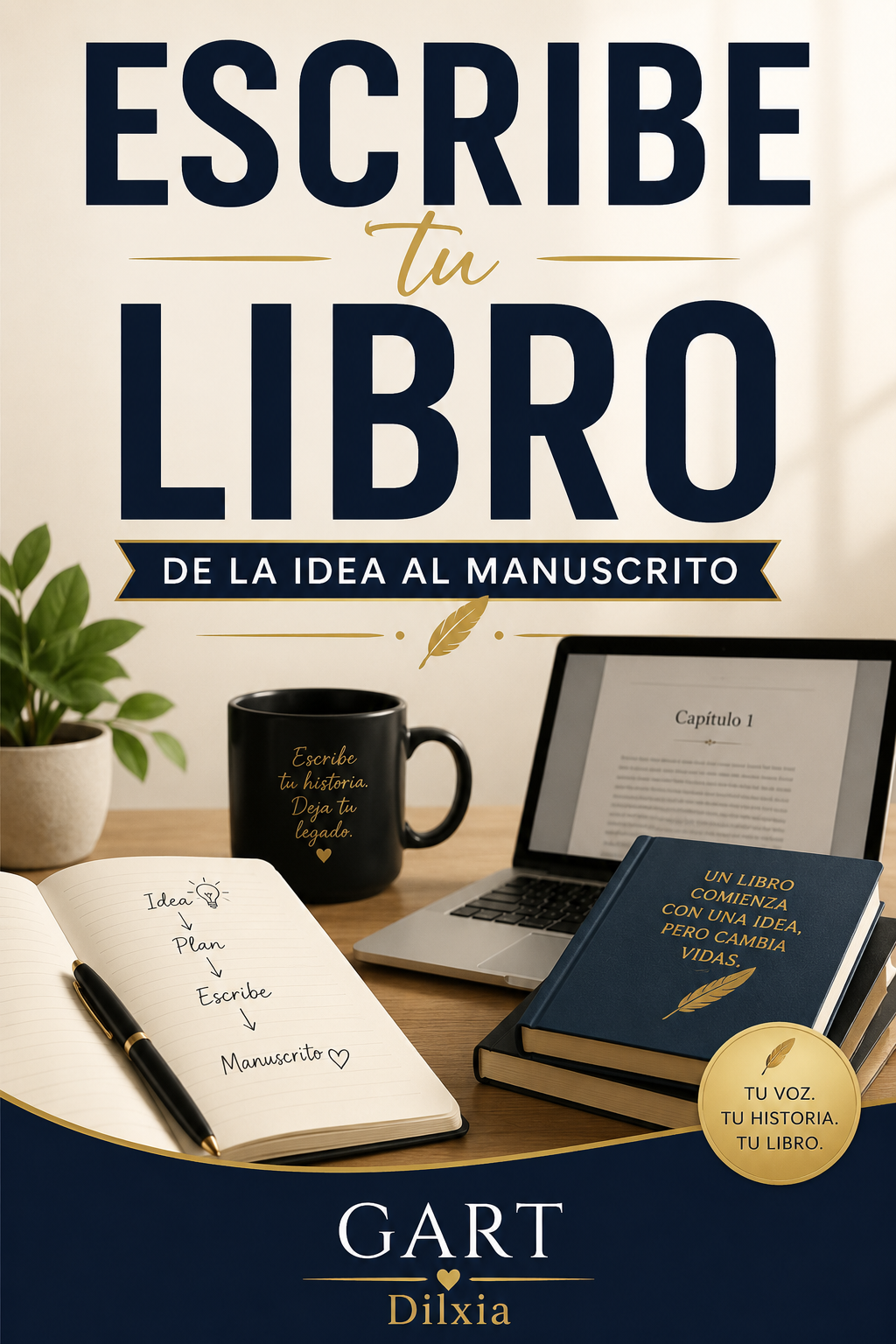 Escribe tu Libro: De la Idea al Manuscrito